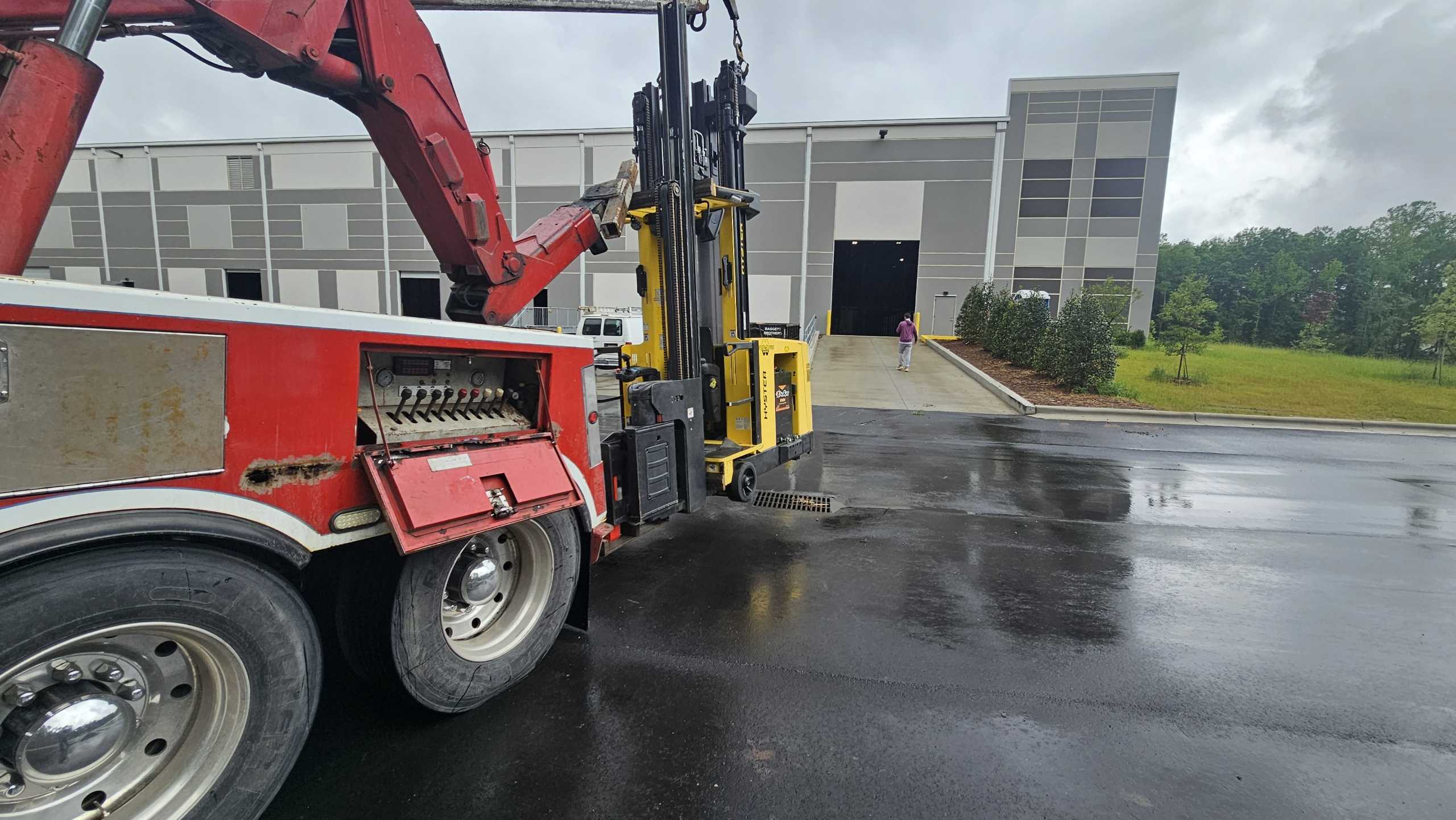 Big Bertha Forklift Move 6